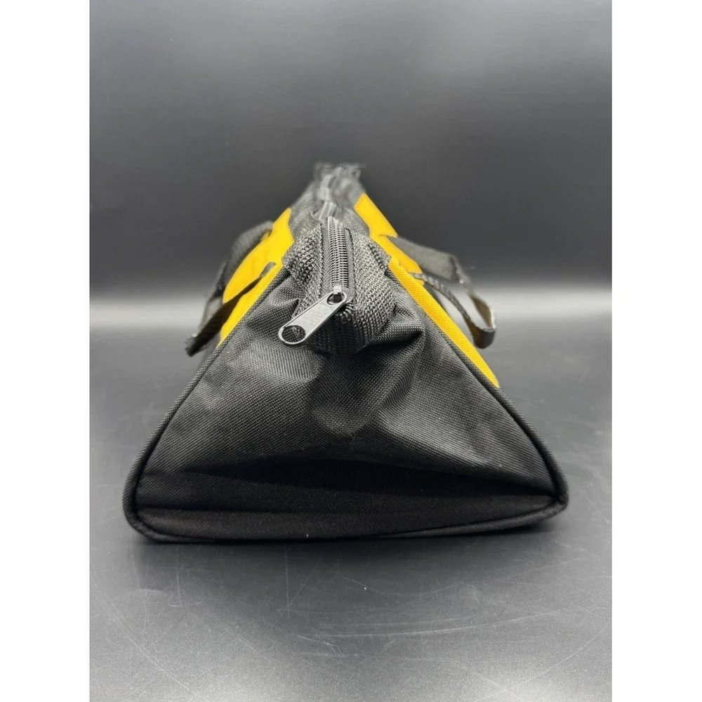 DeWalt Tool Bag Soft Case Zip Top Black Yellow Power Tool Carry Bag